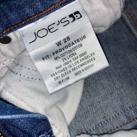 Joe’s Denim Jeans Size 25 - Picture 6 of 7